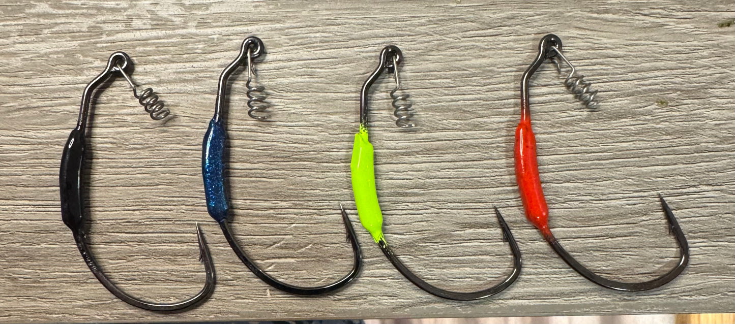 3 pack Weighted Hooks